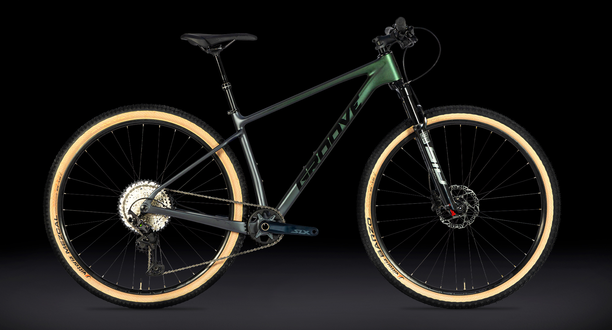 Bicicleta Groove Rhythm 9 12V UDH Carbon 2025 |
